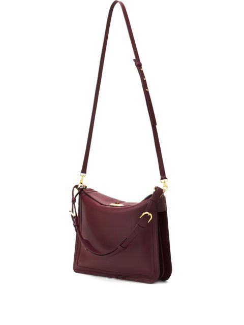 Lanvin Sac Compagnon leather shoulder bag - Red - zdjęcie produktu nr 1