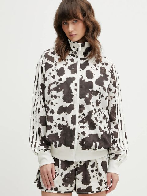 adidas Originals bluza damska kolor brązowy wzorzysta KA2683 - zdjęcie produktu nr 1