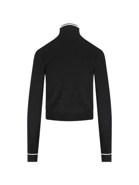 Gucci ribbed zip jacket - Black - zdjęcie produktu nr 2