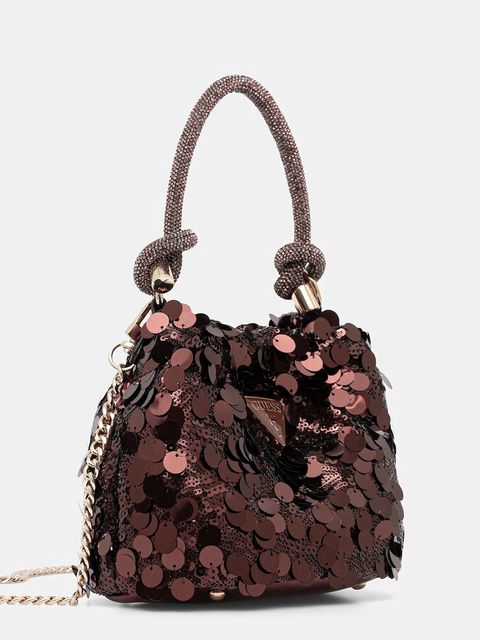 Guess torebka HOLIDAY kolor bordowy HWEG95 38750 - zdjęcie produktu nr 2