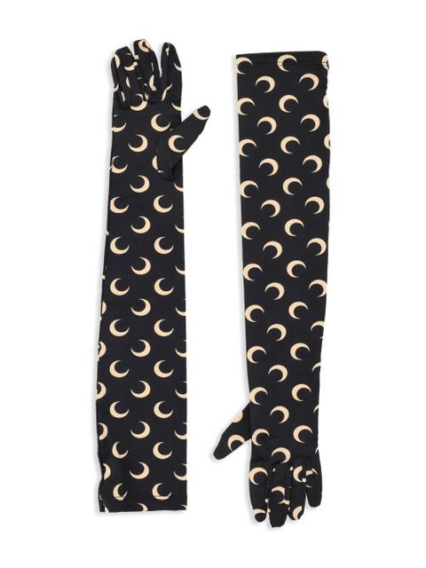 Marine Serre Crescent Moon gloves - Black - zdjęcie produktu nr 2