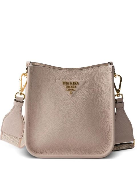 Prada mini leather shoulder bag - Neutrals - zdjęcie produktu nr 1