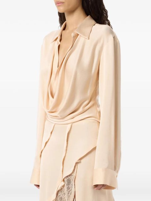 Blumarine long-sleeves blouse - Neutrals