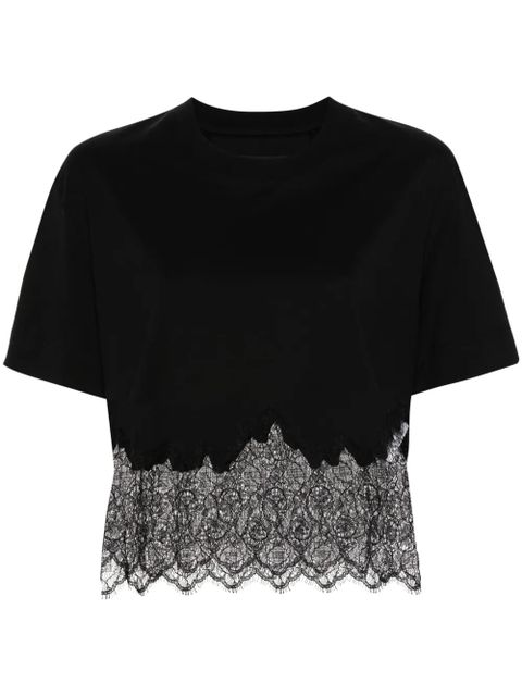 Givenchy cropped cotton T-shirt - Black - zdjęcie produktu nr 1