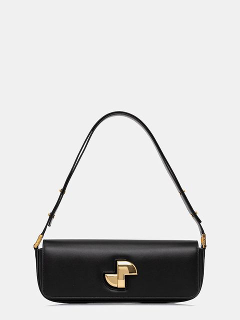 Patou torebka skórzana kolor czarny BA0245000 - zdjęcie produktu nr 1