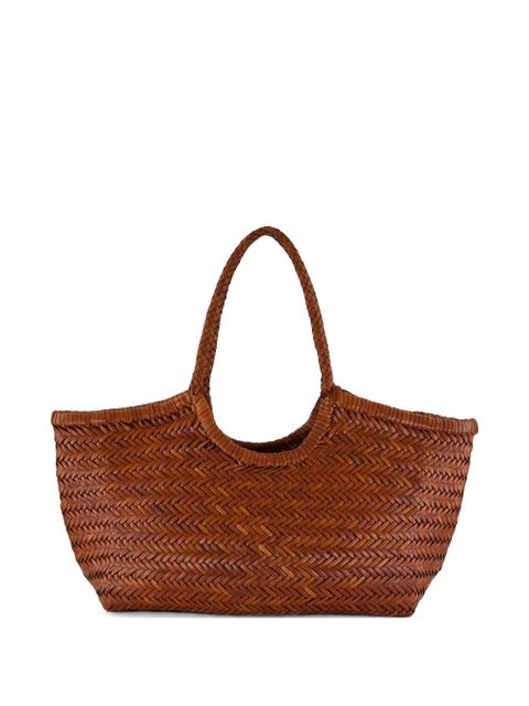 DRAGON DIFFUSION Nantucket leather tote bag - Brown - zdjęcie produktu nr 1