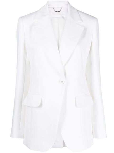 Chloé single-breasted blazer - White - zdjęcie produktu nr 1