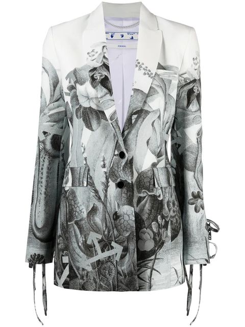 Off-White Botanical single-breasted blazer - zdjęcie produktu nr 1