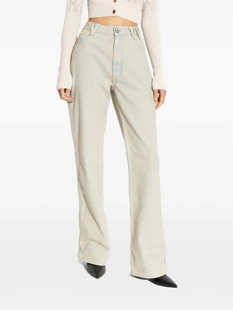 Vivienne Westwood faded-wash wide-leg jeans - Neutrals