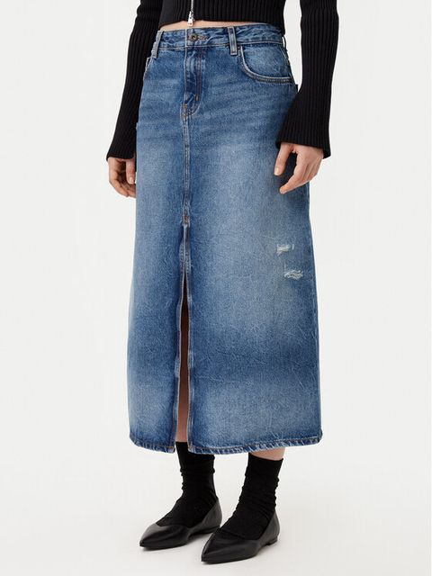 Spódnica jeansowa HUGO