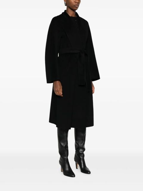Max Mara belted trench coat - Black