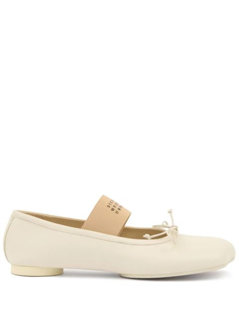 MM6 Maison Margiela Anatomic ballerinas shoes - Neutrals - zdjęcie produktu nr 1