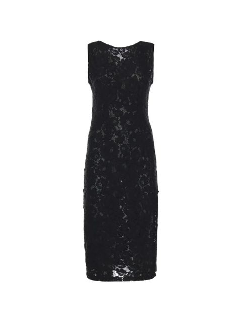 PINKO lace midi dress - Black - zdjęcie produktu nr 2