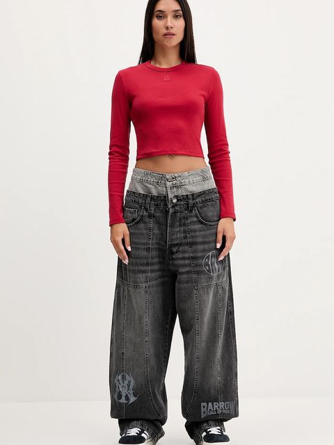 HUGO longsleeve damski kolor czerwony 50518378 - zdjęcie produktu nr 2