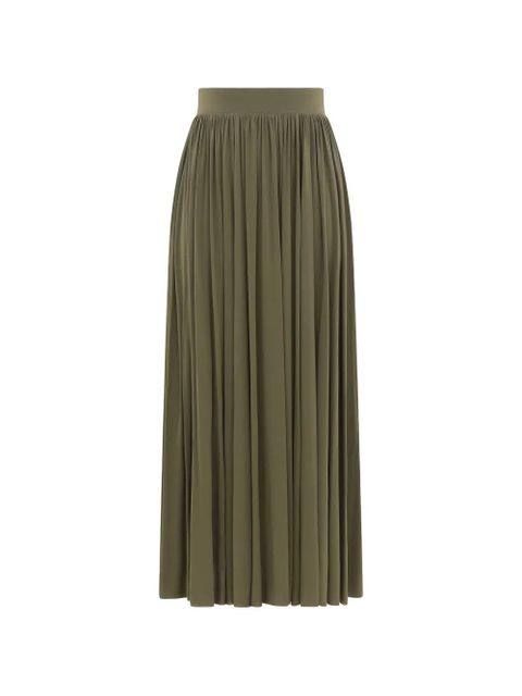 ZIMMERMANN pleated midi skirt - Green - zdjęcie produktu nr 1