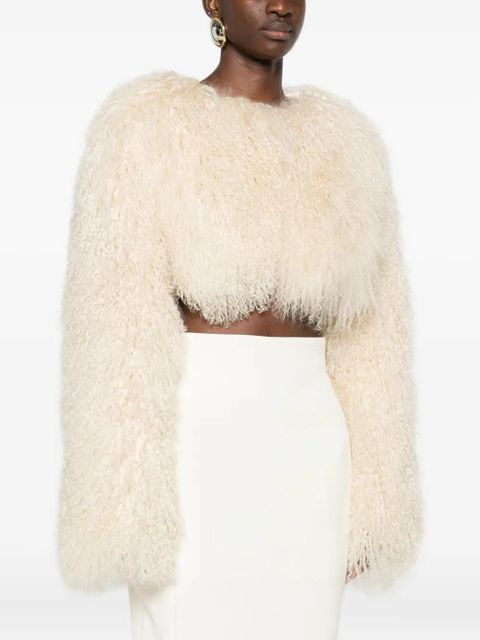 ducie Becca shearling jacket - Neutrals