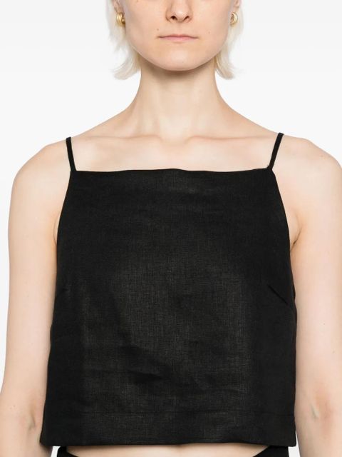 Reformation Kerri linen top - Black