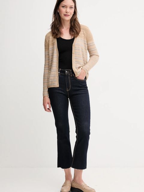 United Colors of Benetton jeansy damskie high waist 4OTADE010