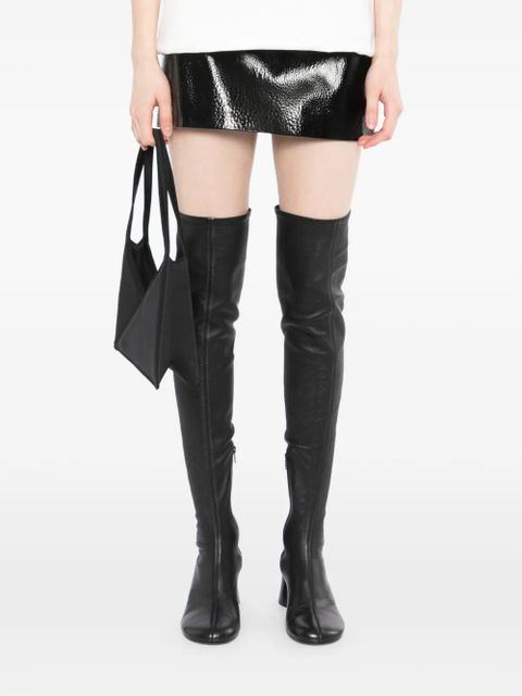 MM6 Maison Margiela printed mini dress - White