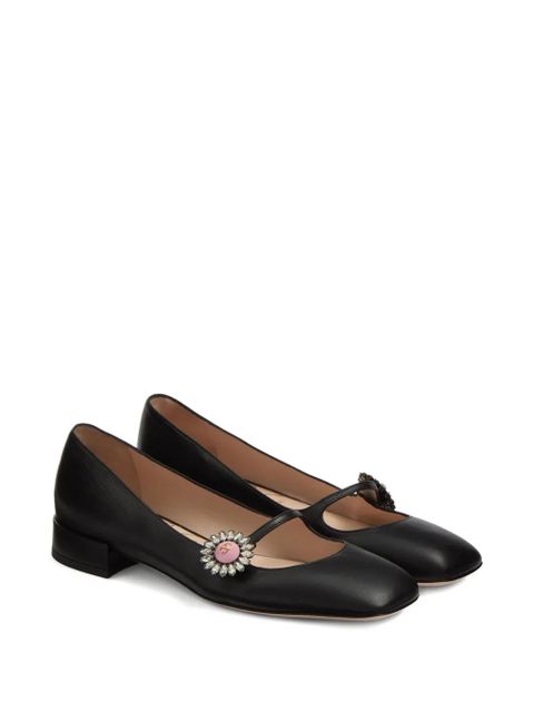 Valentino Garavani Mary-Jane ballet flats - Black - zdjęcie produktu nr 2