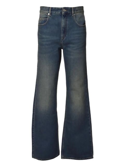 ISABEL MARANT logo-patch jeans - Blue - zdjęcie produktu nr 1