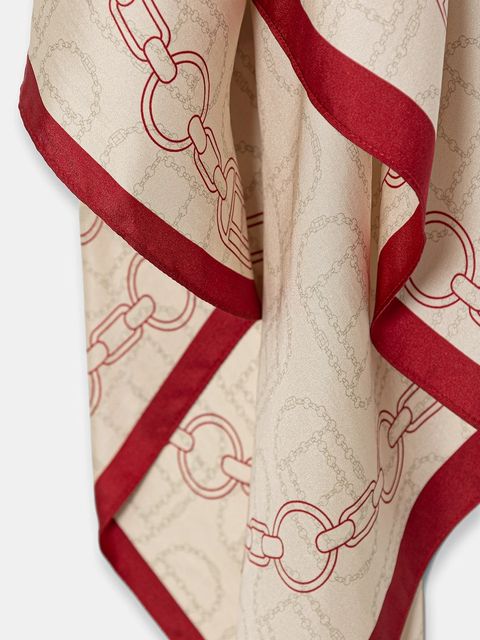 Tommy Hilfiger chusta jedwabna