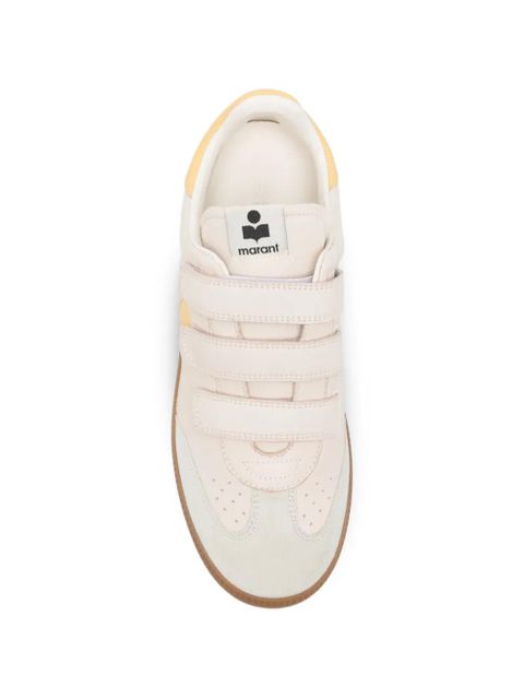 ISABEL MARANT Beth side logo sneakers - Neutrals