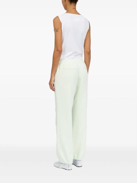 MM6 Maison Margiela Numbers-motif track pants - Green