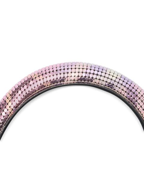 Burberry Check mesh headband - Pink - zdjęcie produktu nr 2