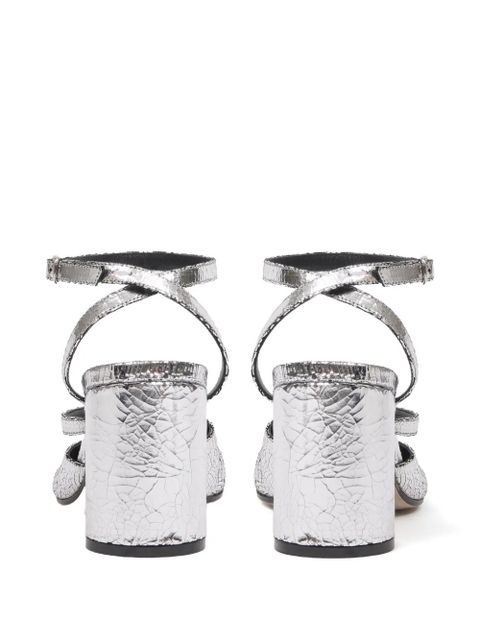 Maison Margiela 80mm leather pumps - Silver