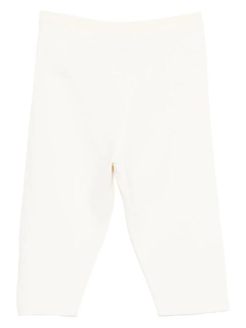 ENTIRE STUDIOS knitted Capri pants - White