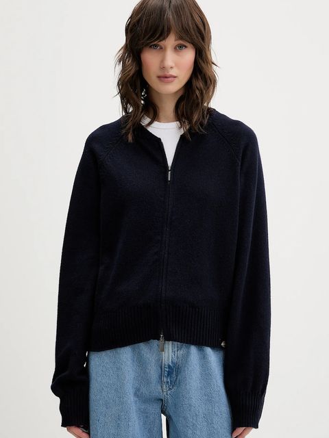 Dickies kardigan damski kolor granatowy lekki DK0A87OZ - zdjęcie produktu nr 1