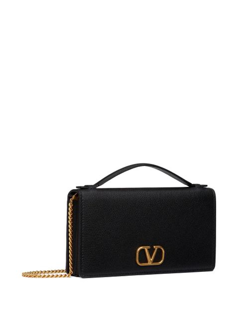 Valentino Garavani VLogo Signature wallet-on-chain - Black - zdjęcie produktu nr 2