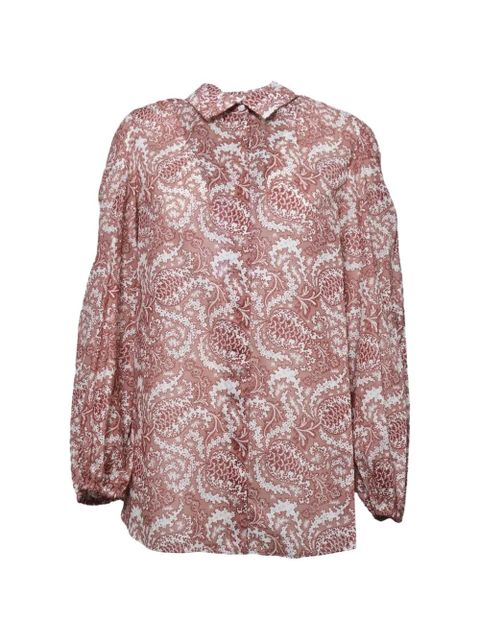 Weekend Max Mara Periodi paisley-print shirt - Red - zdjęcie produktu nr 1
