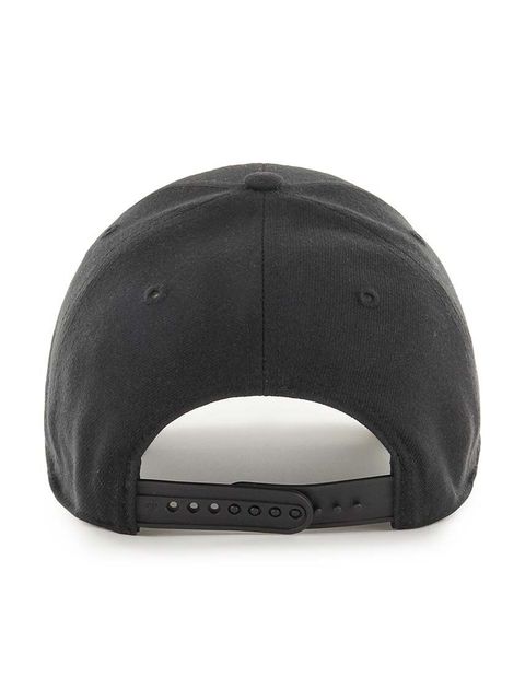 47 brand czapka z daszkiem z domieszką wełny NHL Anaheim Ducks kolor czarny z aplikacją H-MTLCS25WBP-BKB