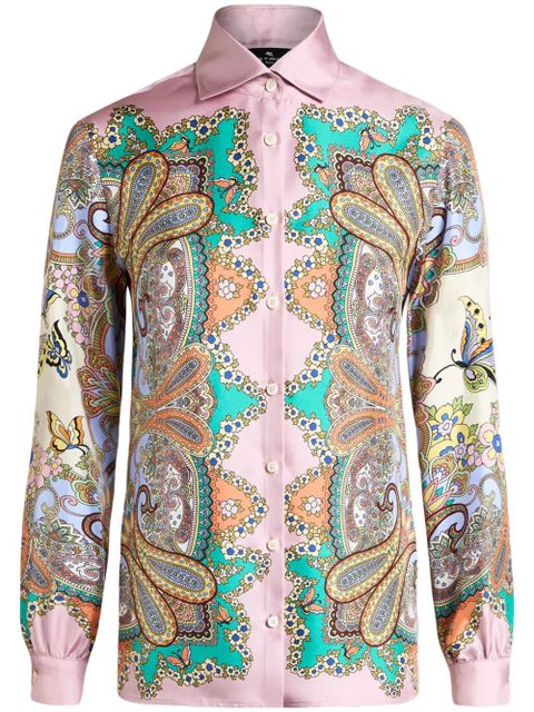 ETRO paisley-print shirt - Pink - zdjęcie produktu nr 1