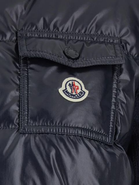 Moncler padded knitted knitwear - Blue - zdjęcie produktu nr 2