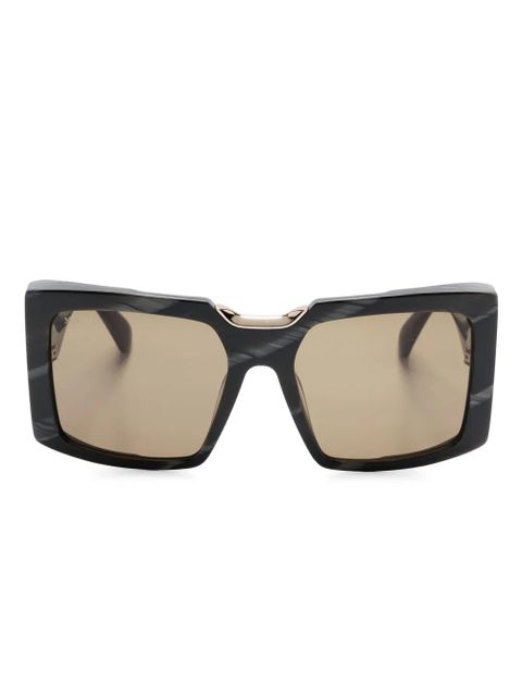 Max Mara Eyewear MM0124 sunglasses - Black - zdjęcie produktu nr 1