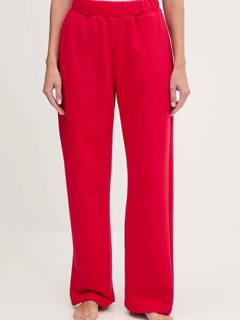 JOYINME spodnie dresowe Evolve damskie kolor czerwony gładkie Evolve - zdjęcie produktu nr 2