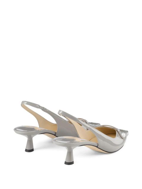 Jimmy Choo Amita pearl pointed pumps - Grey