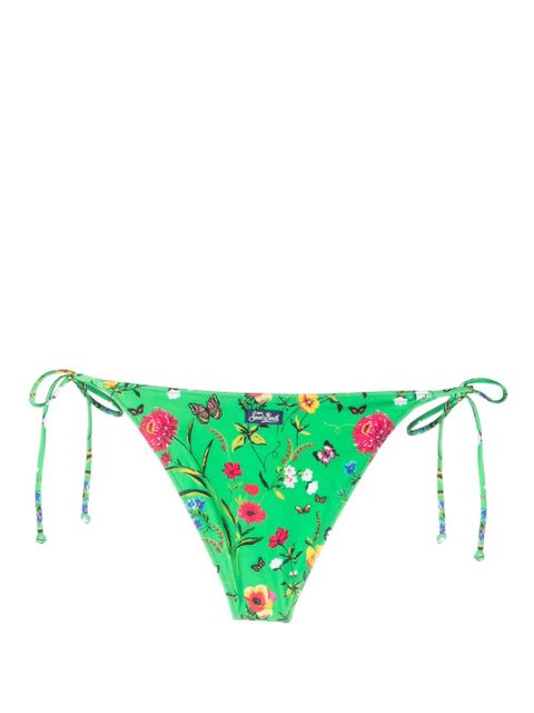 MC2 Saint Barth floral-print bikini bottoms - Green - zdjęcie produktu nr 2
