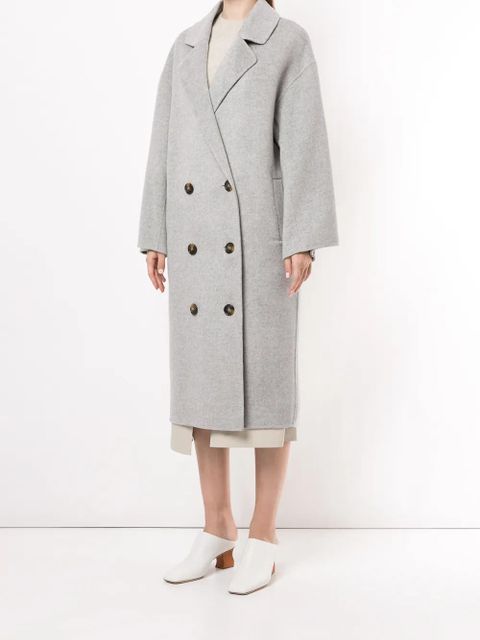 LouLou de Saison Borneo oversized coat - Grey - zdjęcie produktu nr 2