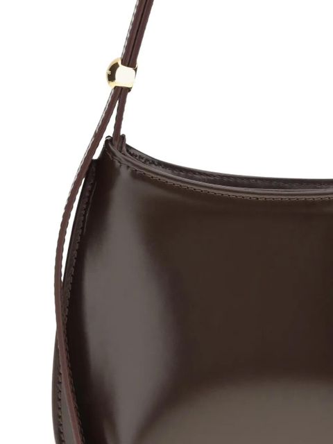Jacquemus adjustable-strap leather shoulder bag - Brown