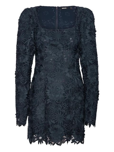 ROTATE BIRGER CHRISTENSEN lace-embellished mini dress - Blue - zdjęcie produktu nr 1