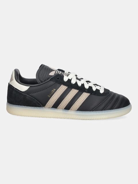 adidas Originals sneakersy skórzane Samba Jp damskie kolor czarny JR0963 - zdjęcie produktu nr 2