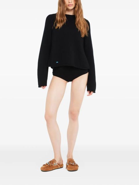 Alanui finest crew-neck sweater - Black - zdjęcie produktu nr 2