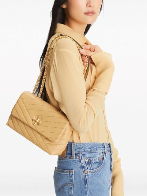 Tory Burch small Kira Chevron convertible shoulder bag - Yellow - zdjęcie produktu nr 2