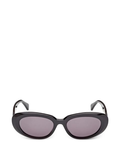 Max Mara Eyewear oval-frame sunglasses - Black - zdjęcie produktu nr 1
