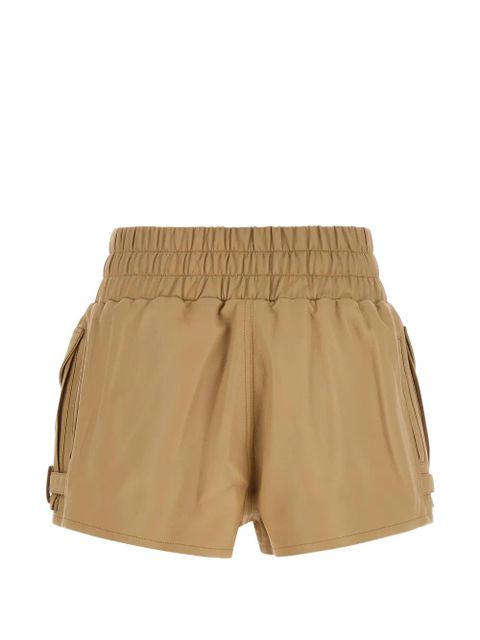 Balmain cargo-pocket leather shorts - Neutrals - zdjęcie produktu nr 2