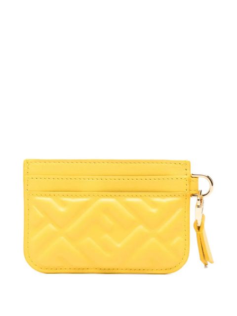 FENDI embossed-logo wallet - Yellow - zdjęcie produktu nr 2